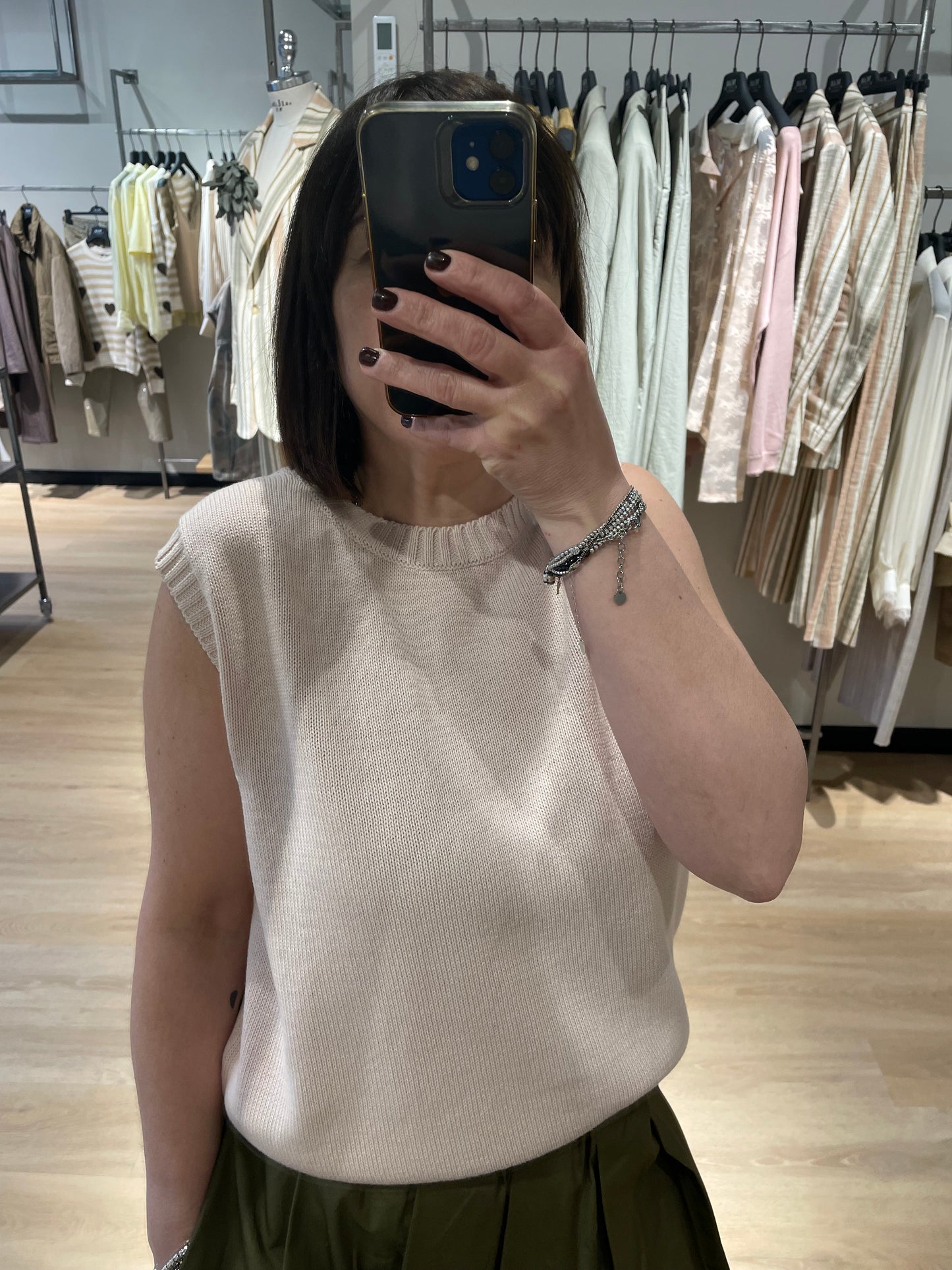 Gilet rasato Susy Mix