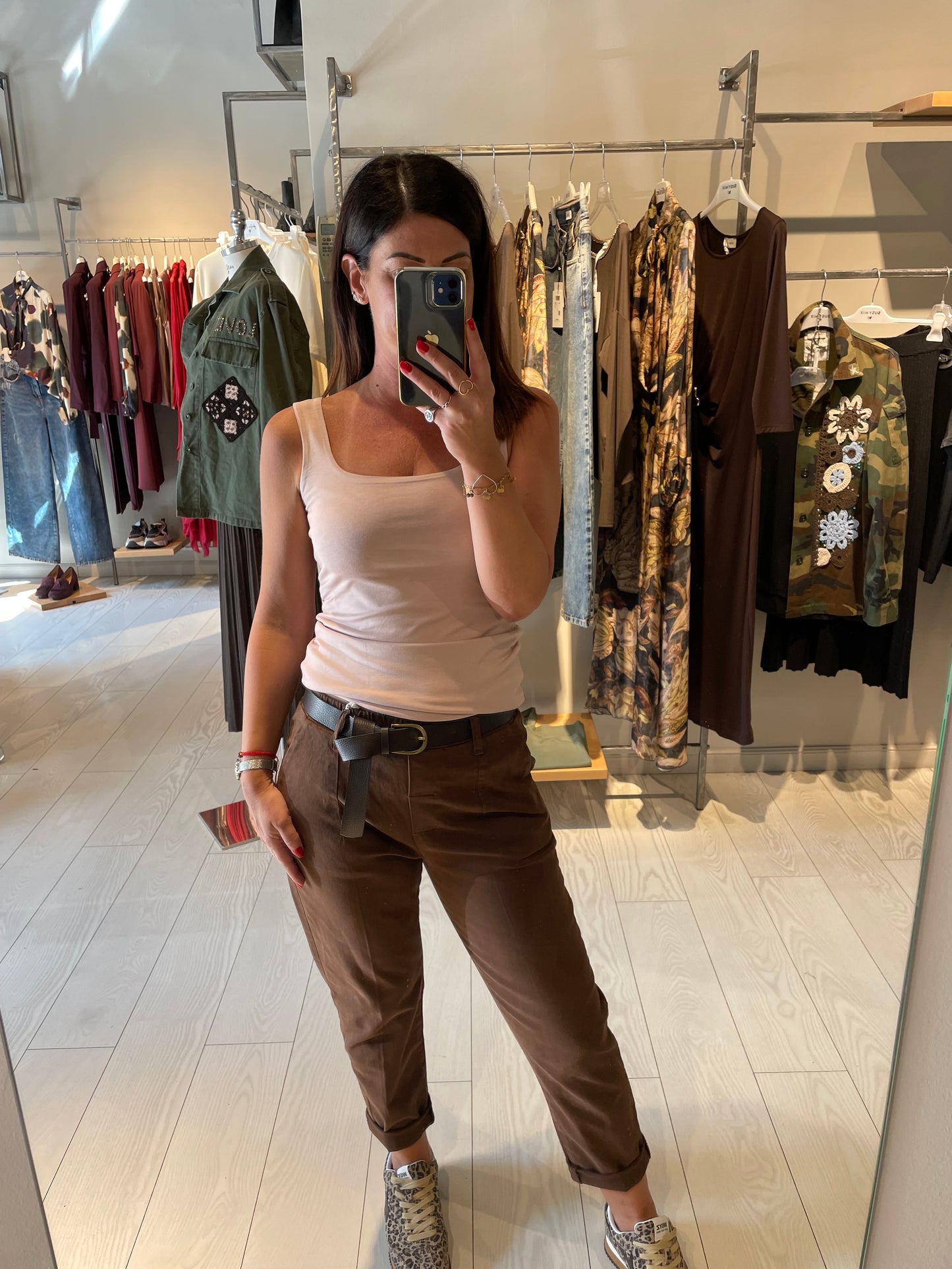 Pantalone con cintura Susy Mix