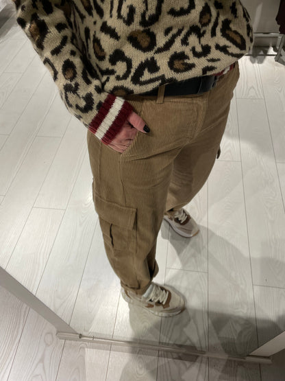 Cargo velluto coste Susy Mix