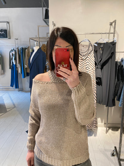 Maglia cut out strass Susy Mix