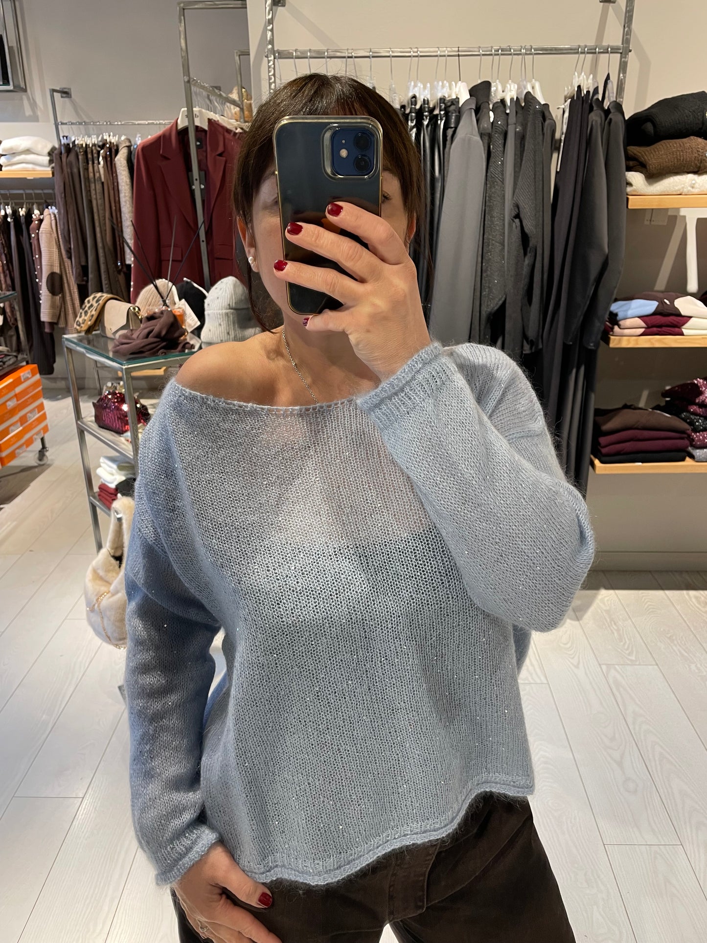 Maglia paillettes Have One