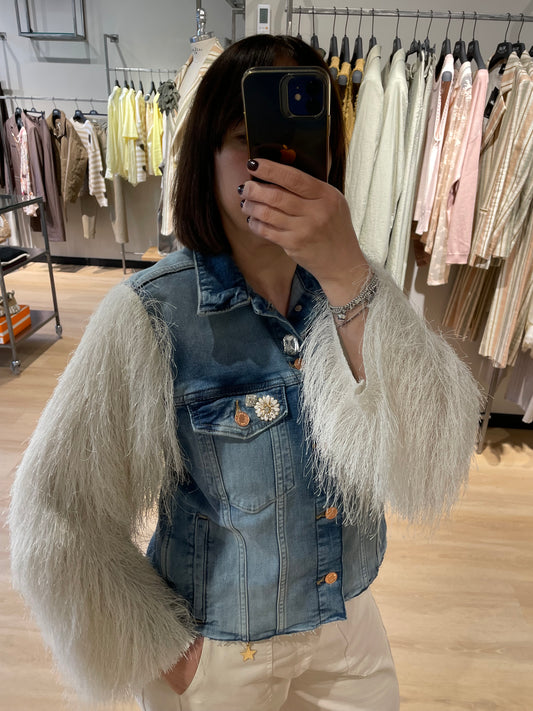 Giubbino vintage frange Susy Mix