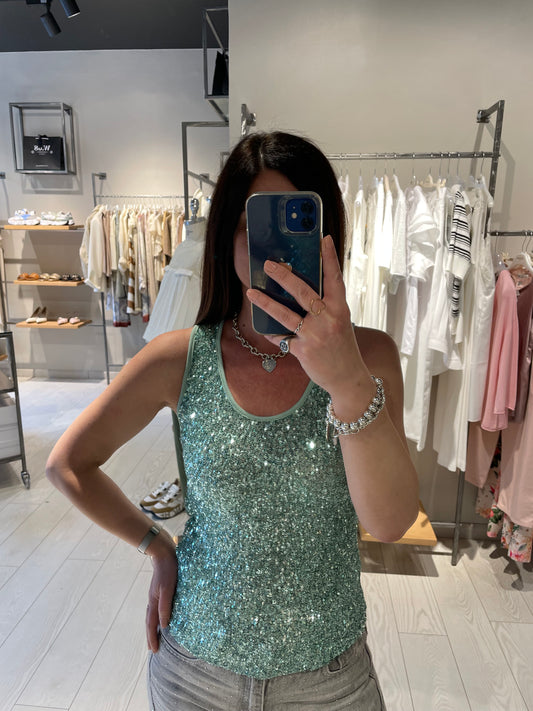 Top paillettes Susy Mix