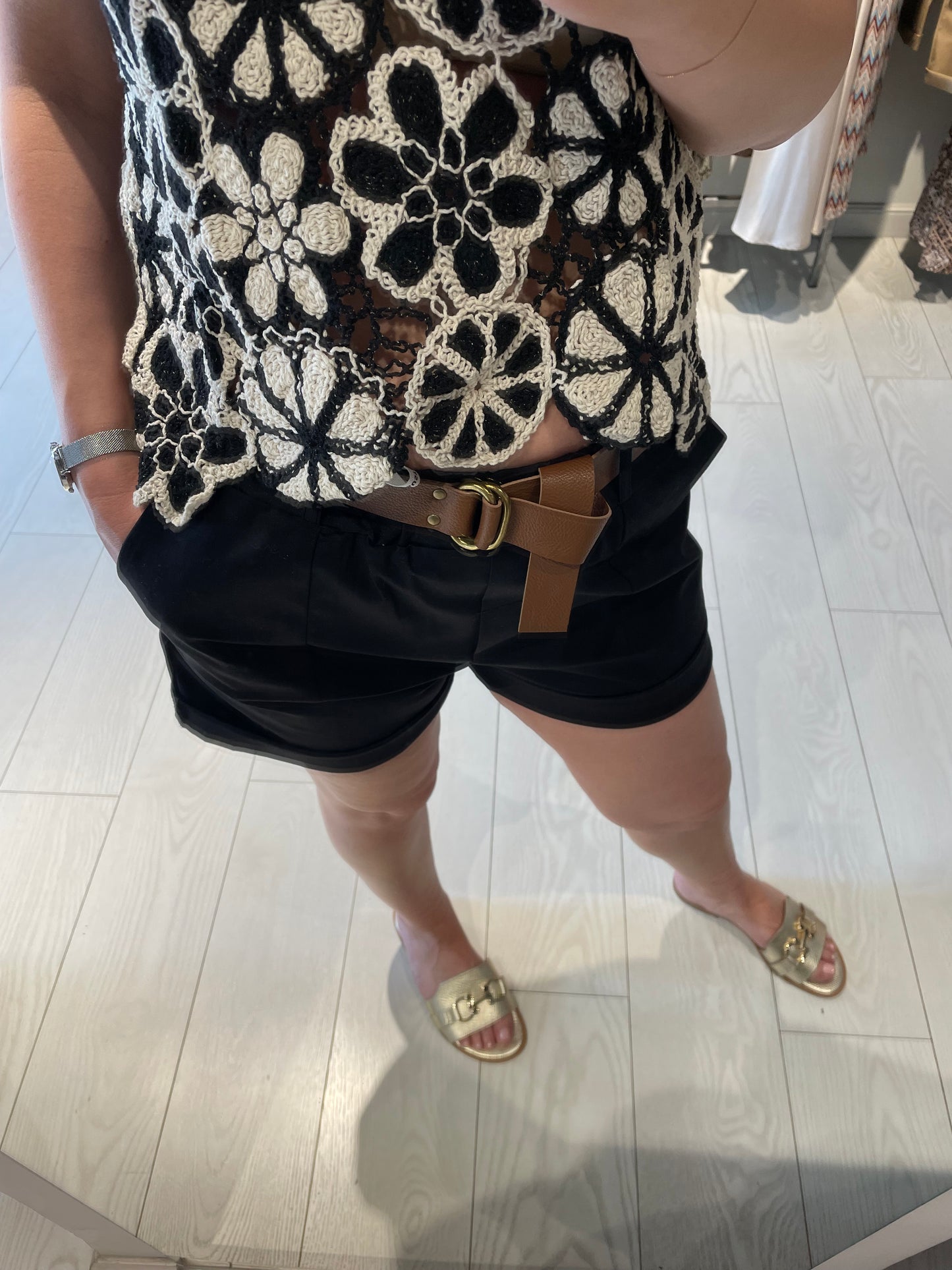 Short con cintura Susy Mix