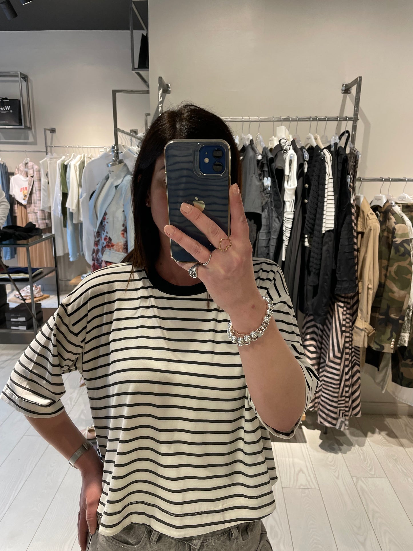 T-shirt righe Dixie