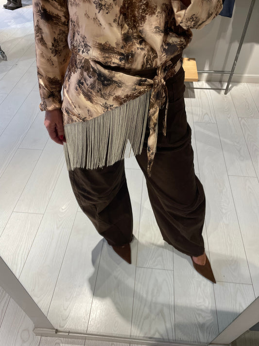 Jeans con foulard Susy Mix