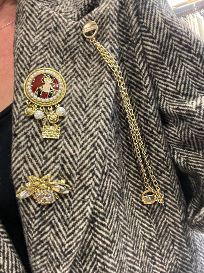 Giacca monopetto Susy Mix