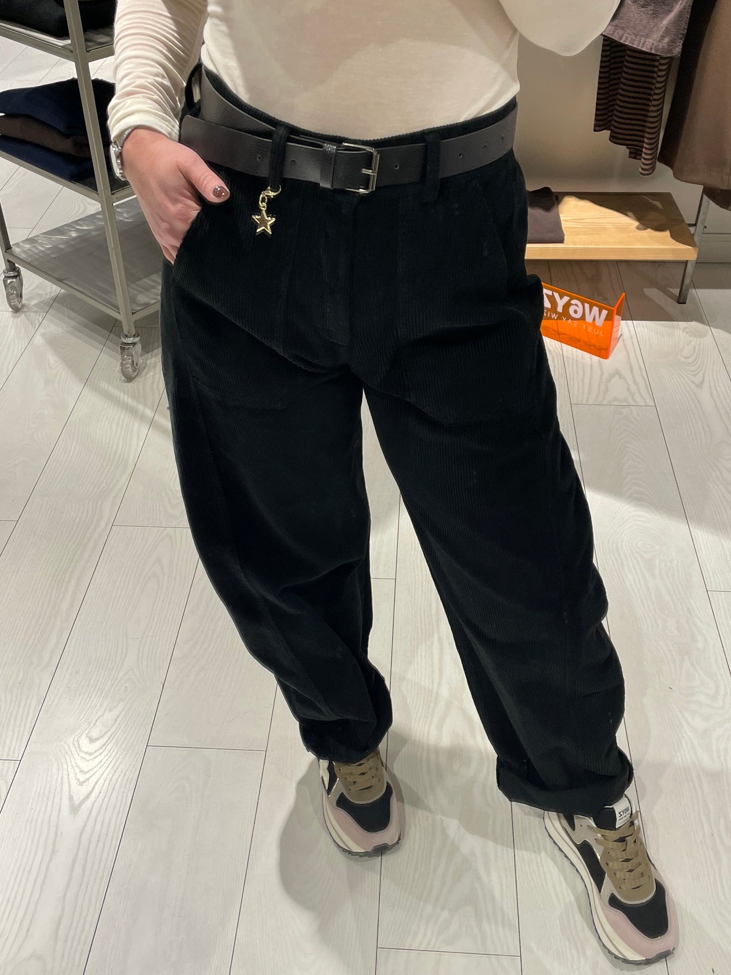 Pantalone ovetto velluto coste Susy Mix