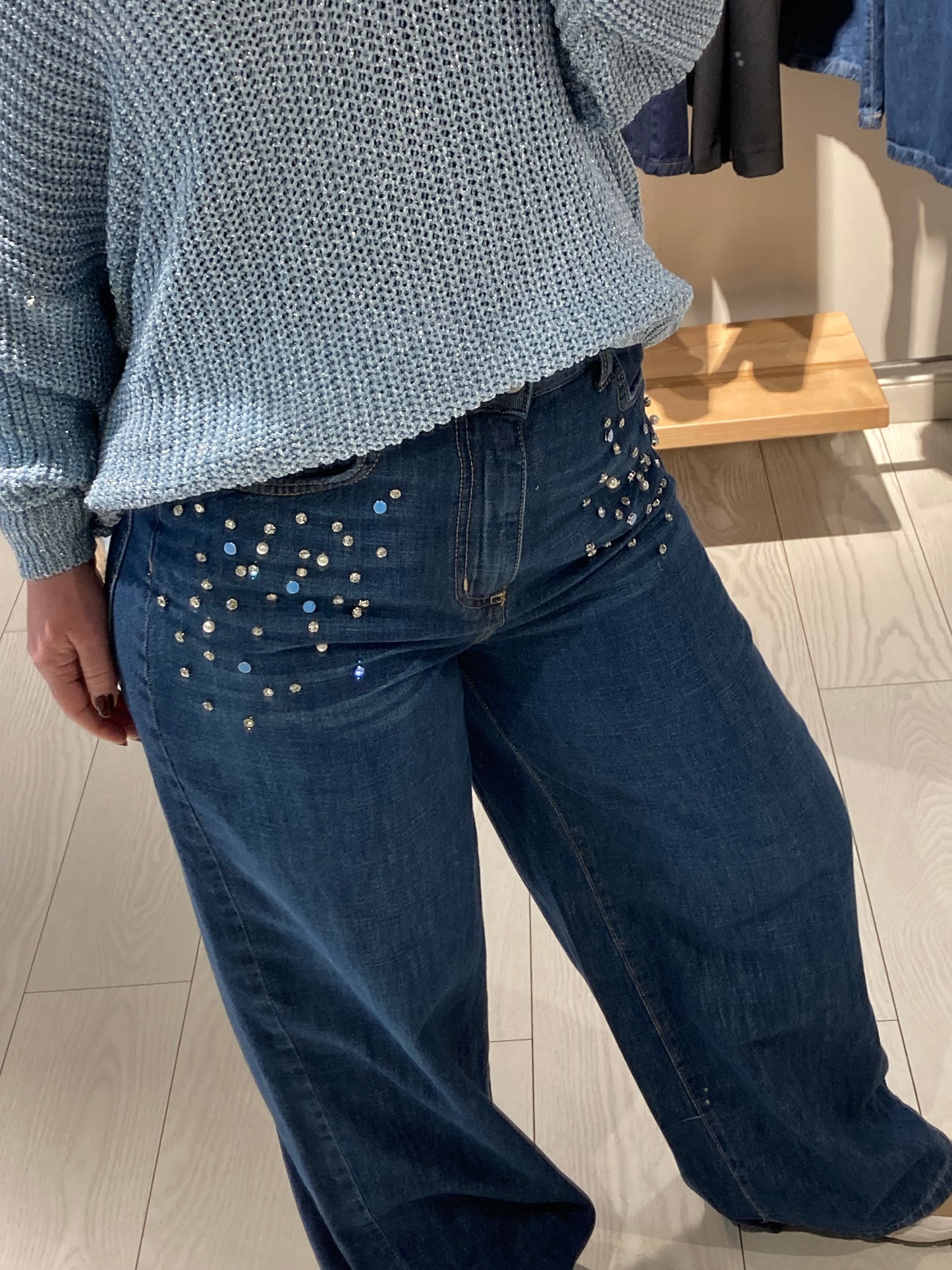 Jeans strass Susy Mix