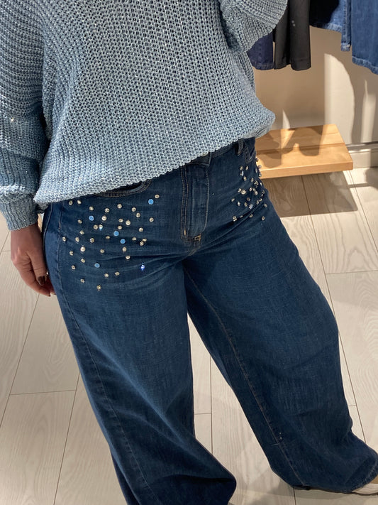 Jeans strass Susy Mix