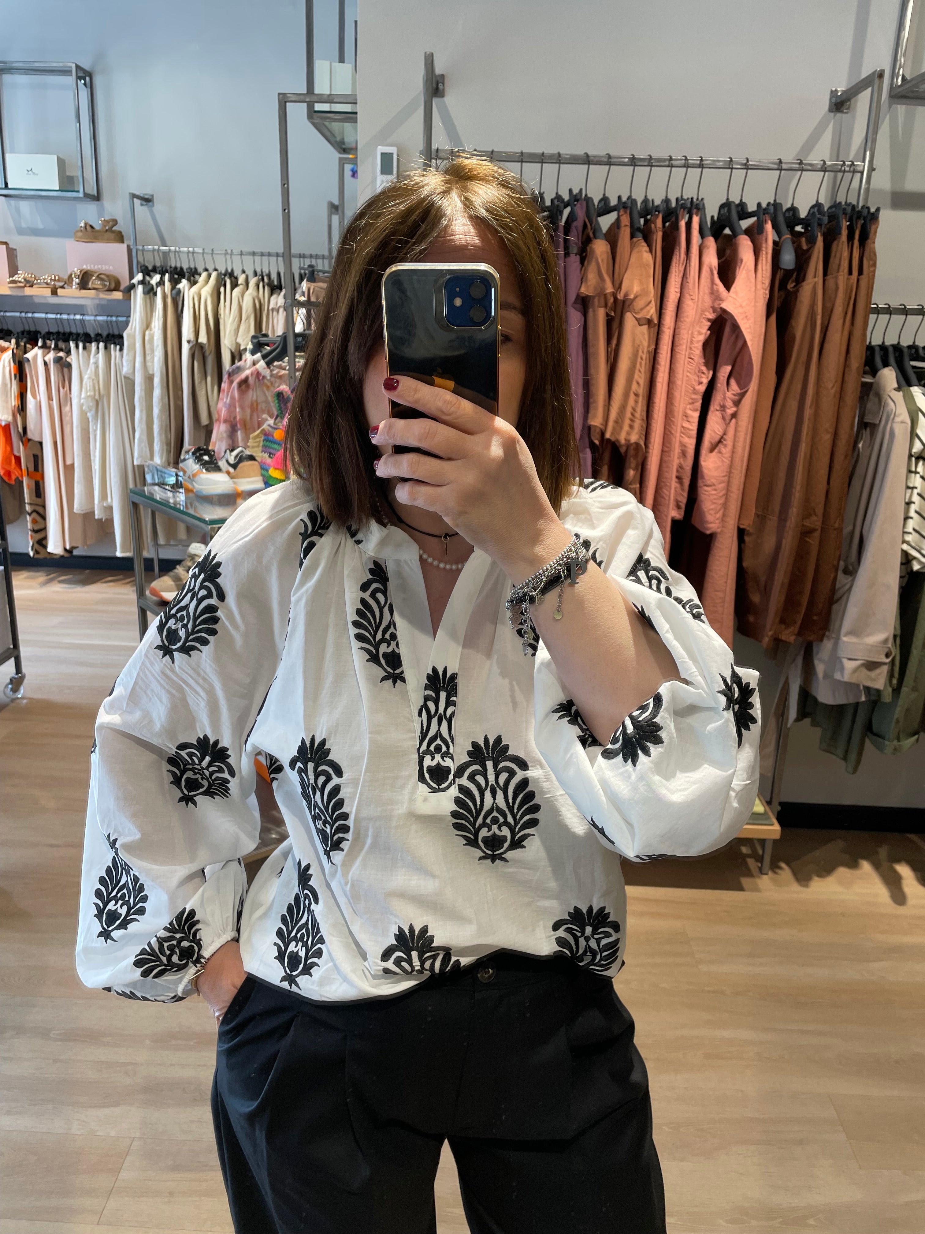 Camicia ricamata Susy Mix