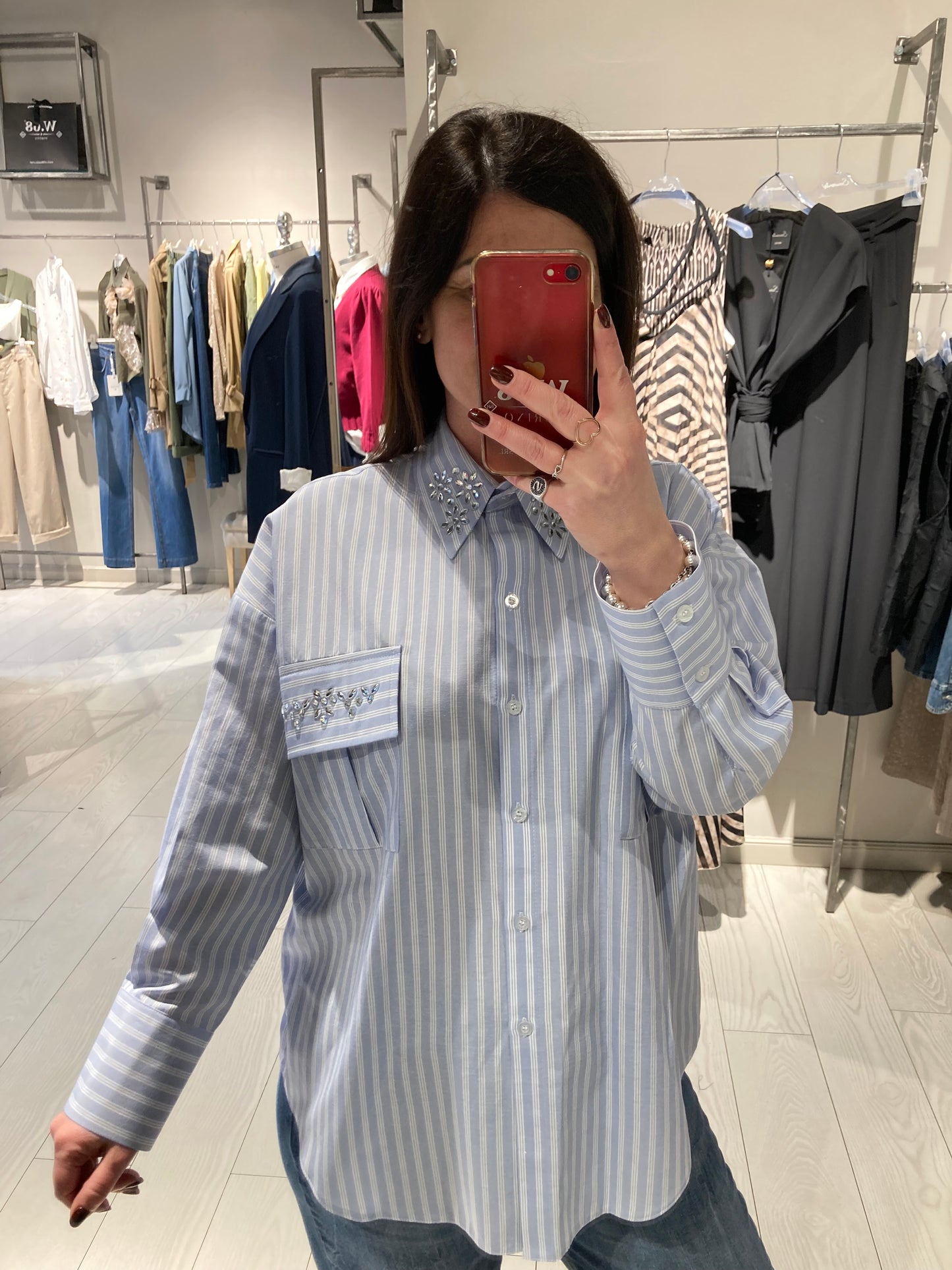 Camicia con strass Susy Mix