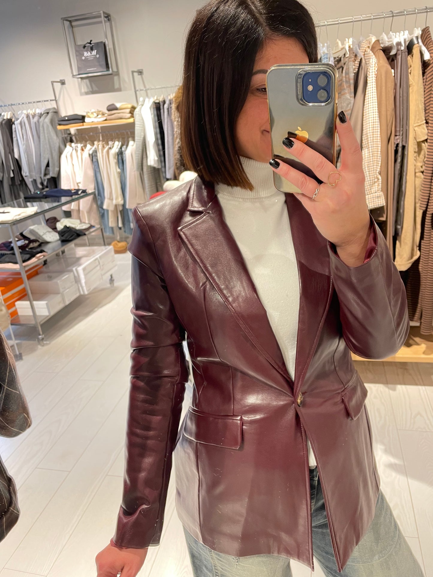 Giacca ecopelle Susy Mix