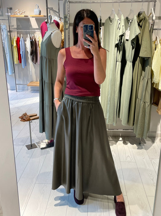 Gonna lunga ecopelle Souvenir Privèe