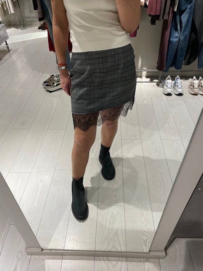 Minigonna con pizzo Susy Mix