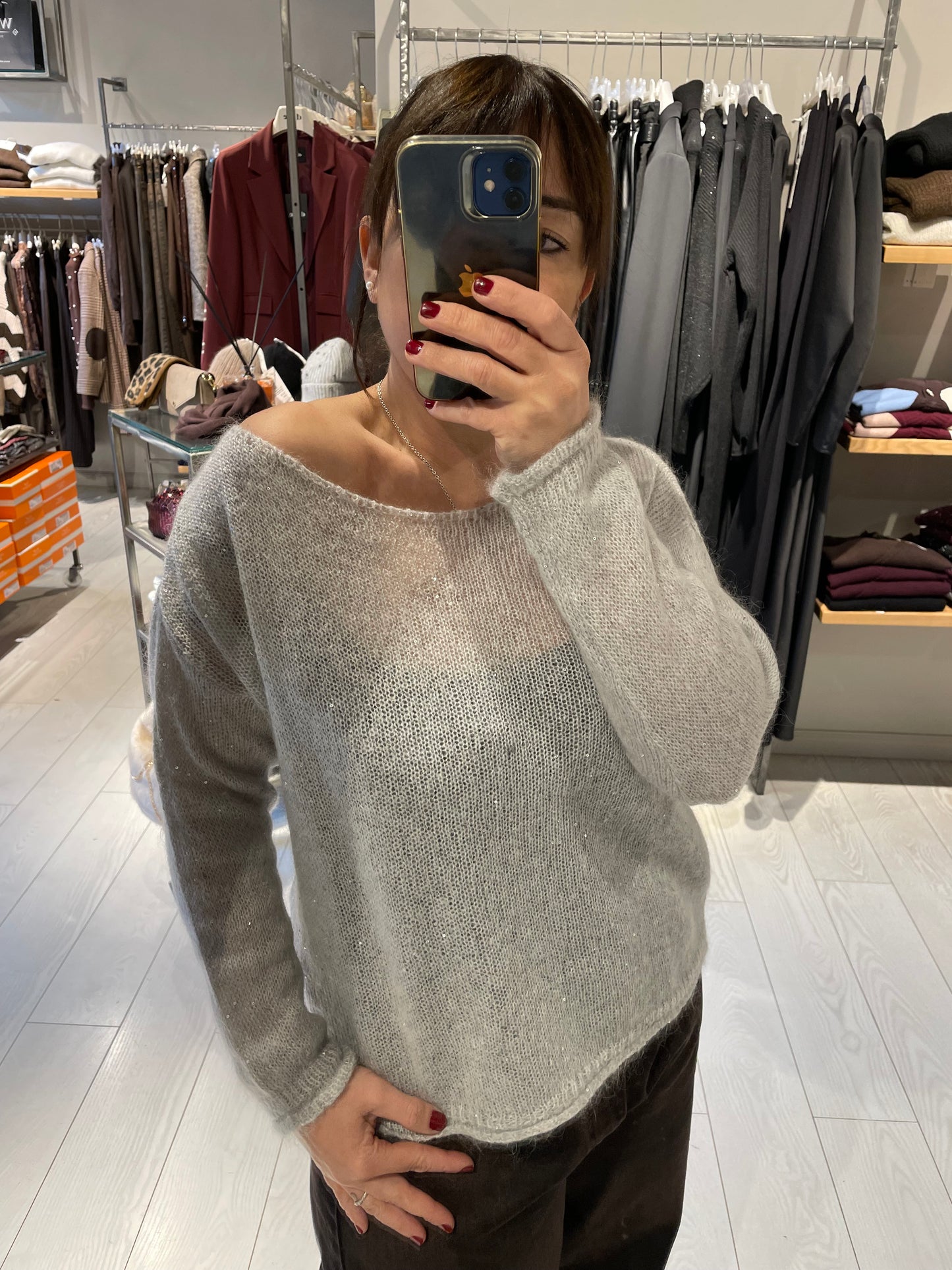 Maglia paillettes Have One