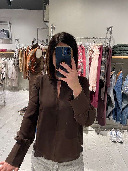 Camicia scollo V Susy Mix