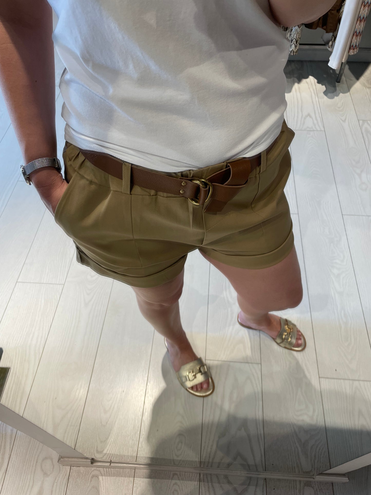 Short con cintura Susy Mix