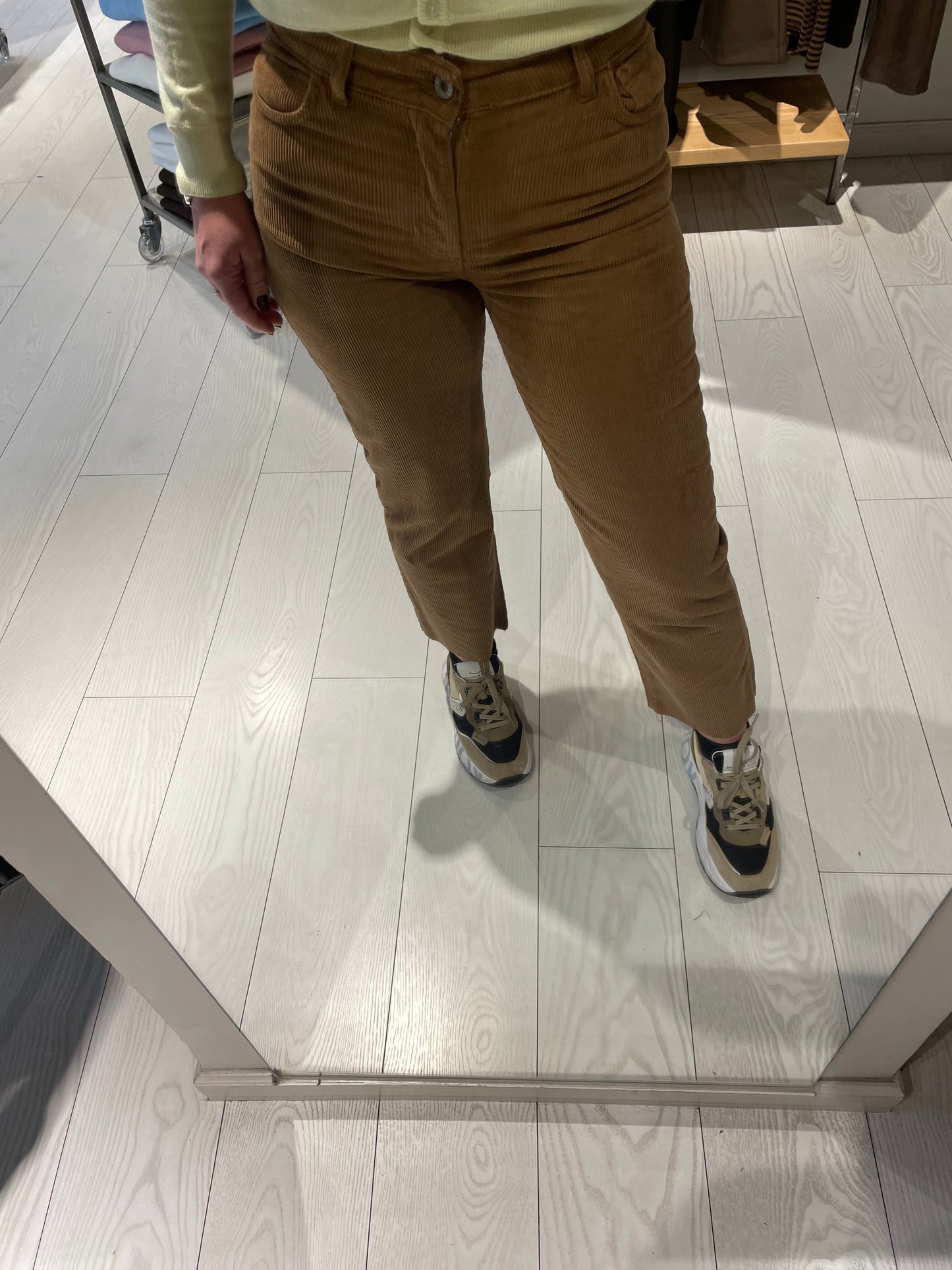 Pantalone skinny velluto Dixie