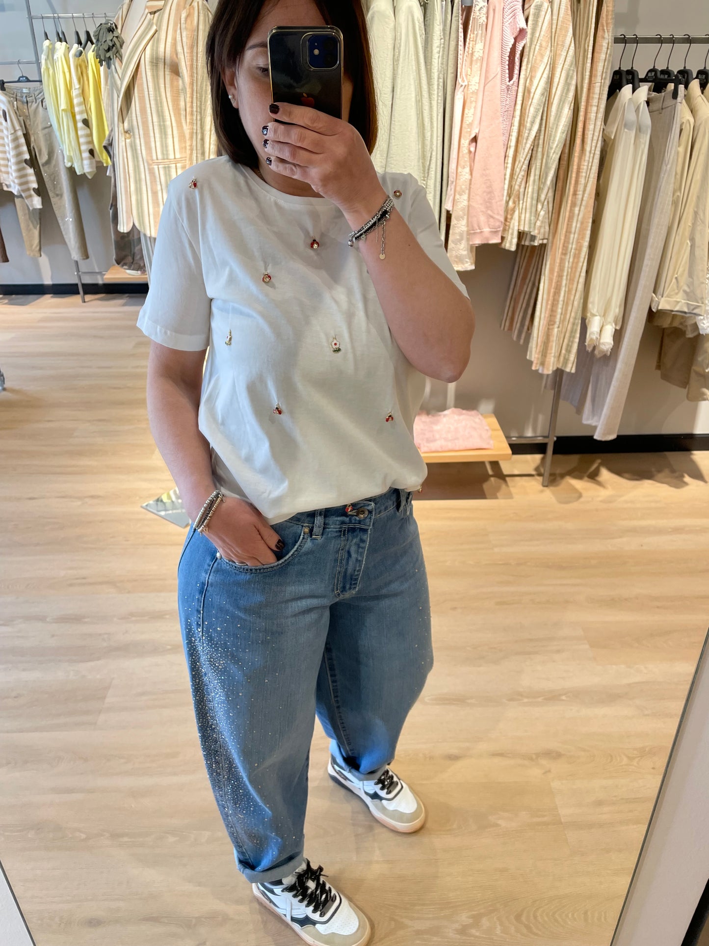 Jeans strass Susy Mix