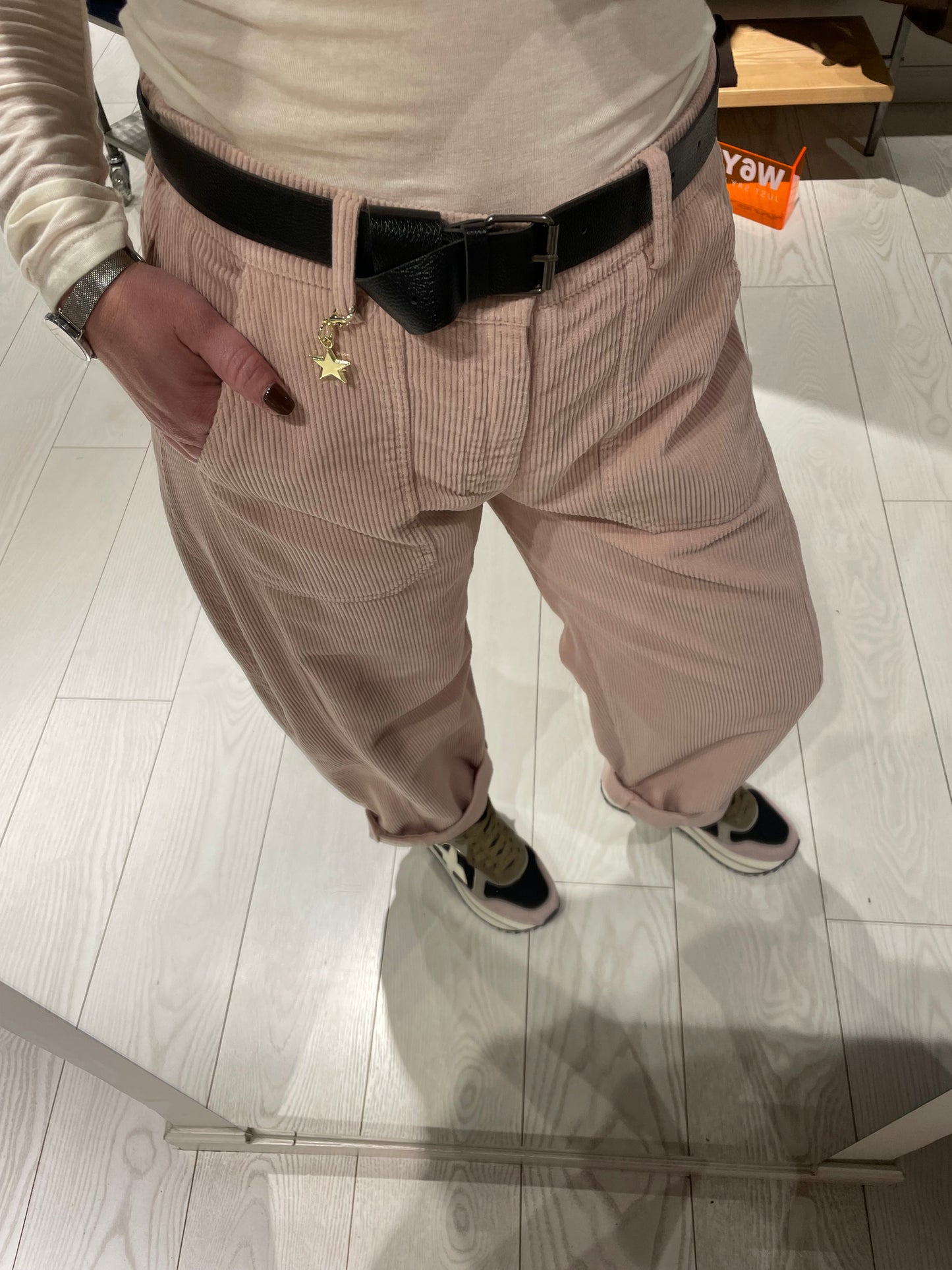 Pantalone ovetto velluto coste Susy Mix