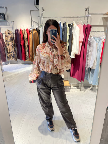 Pantalone ecopelle Susy Mix
