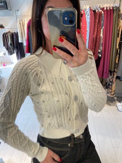 Giacca polo strass Have One