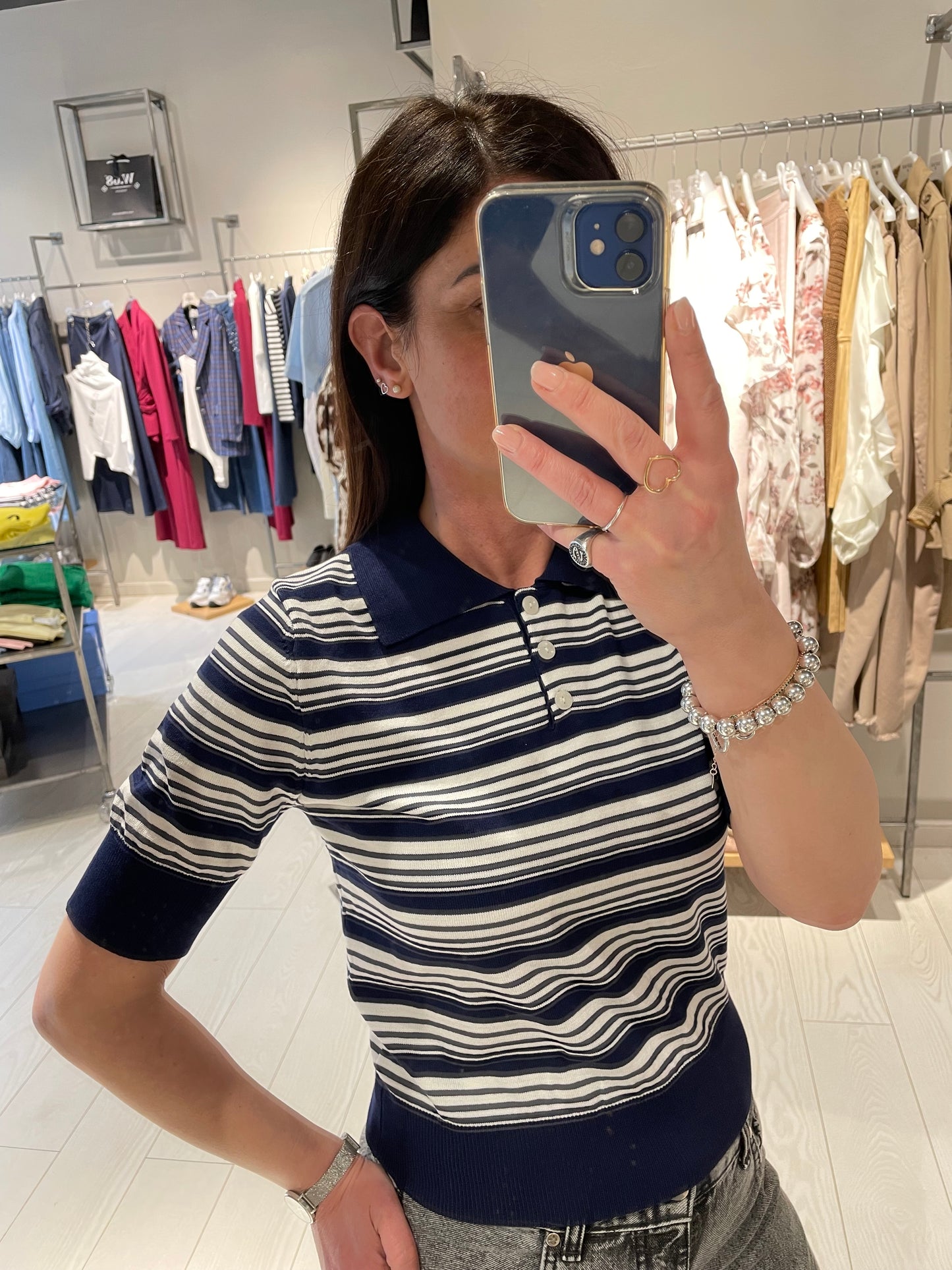 Polo rigata Susy Mix