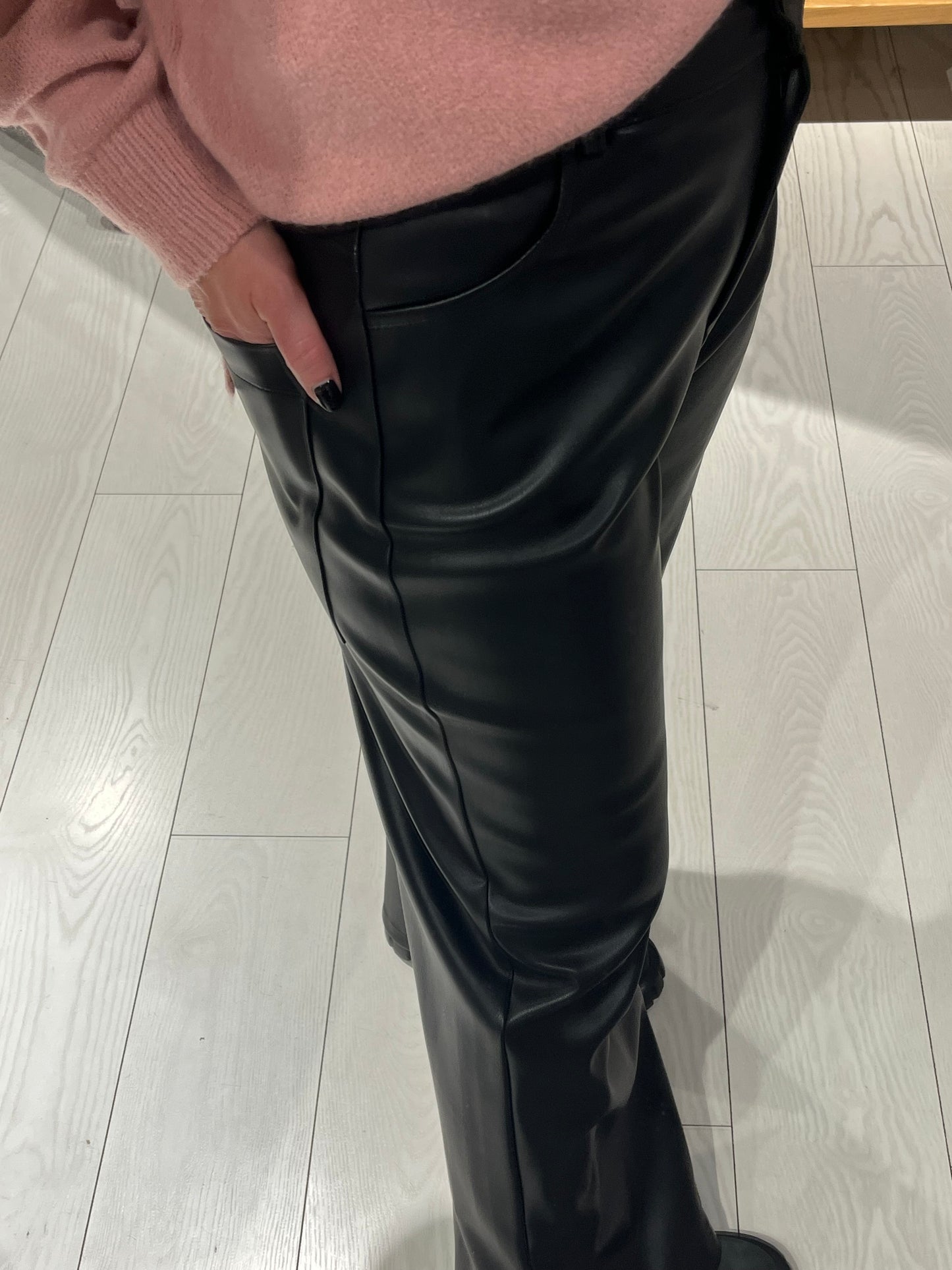 Pantalone ecopelle Dixie