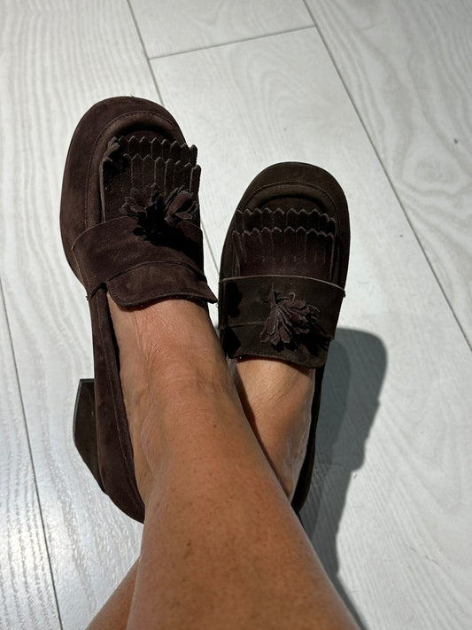 Mocassino tacco W68