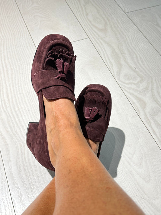 Mocassino tacco W68