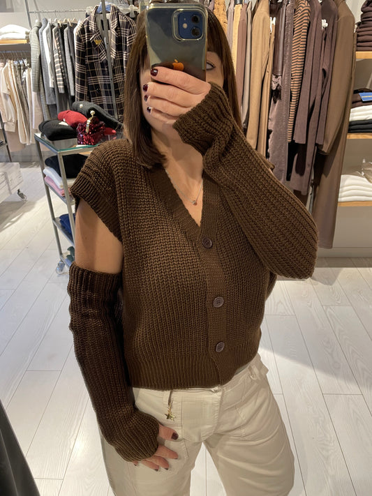 Gilet con manicotti Susy Mix