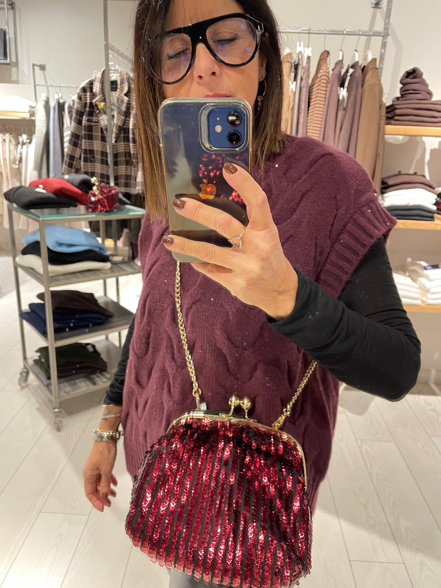 Pochette Paillettes Susy Mix