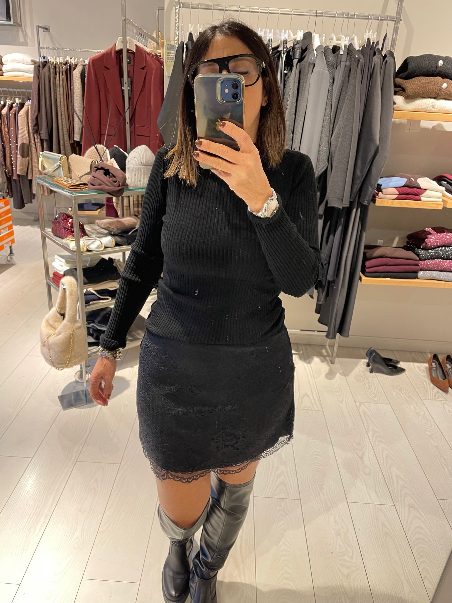 Minigonna pizzo Susy Mix