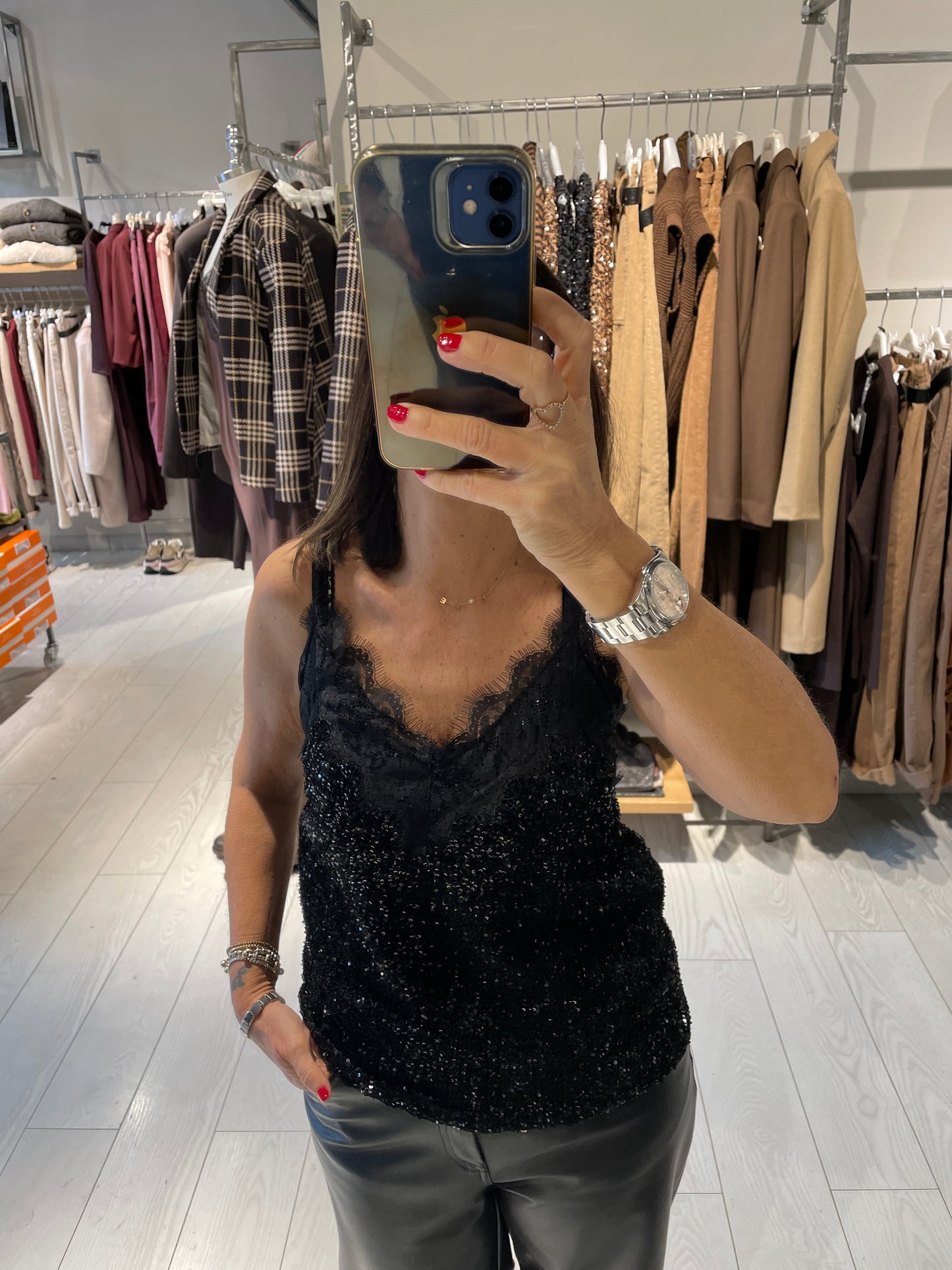 Top Paillettes Susy Mix