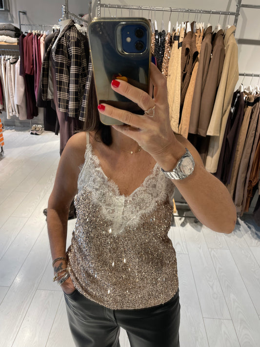 Top Paillettes Susy Mix