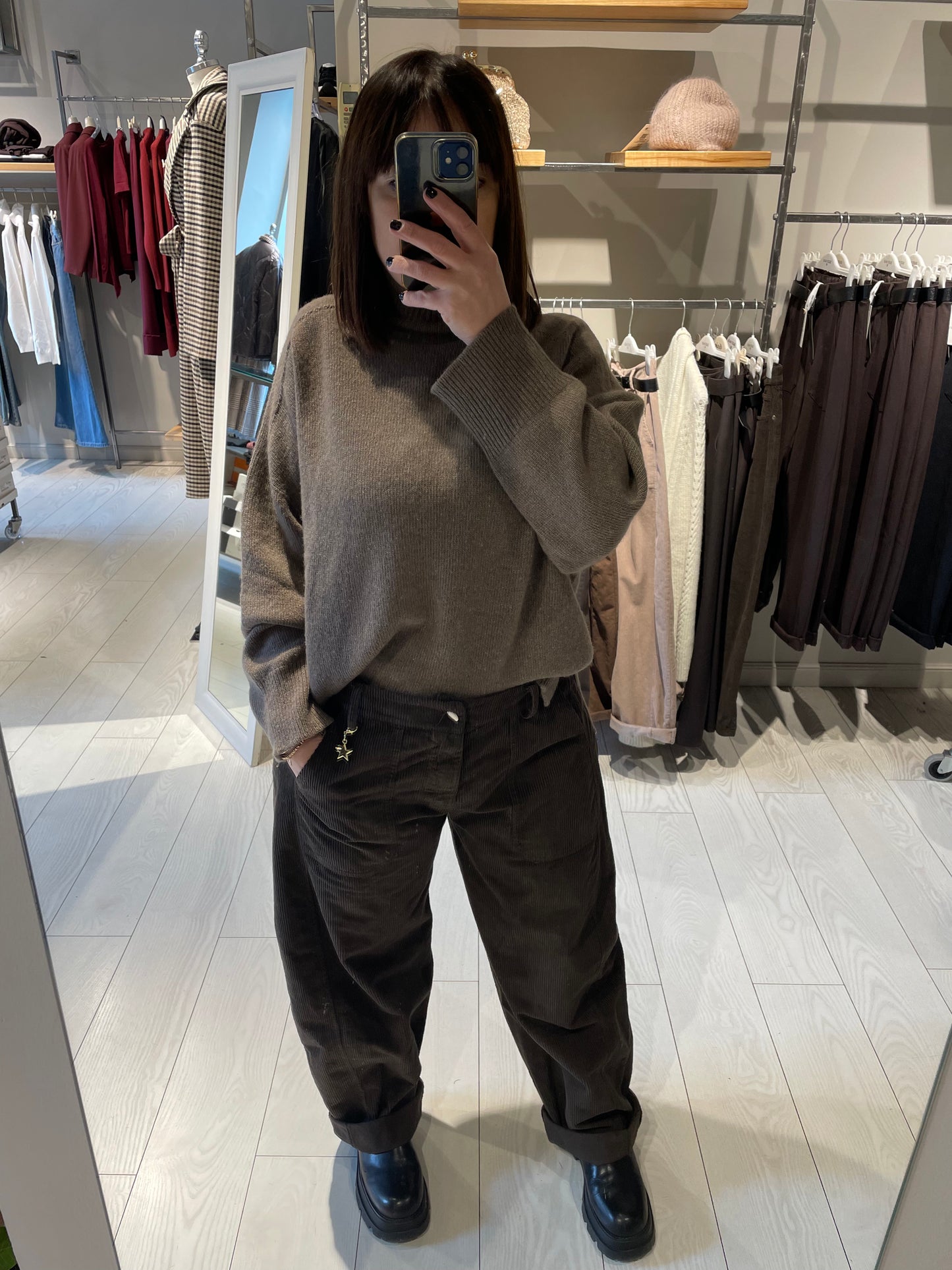 Pantalone ovetto velluto coste Susy Mix