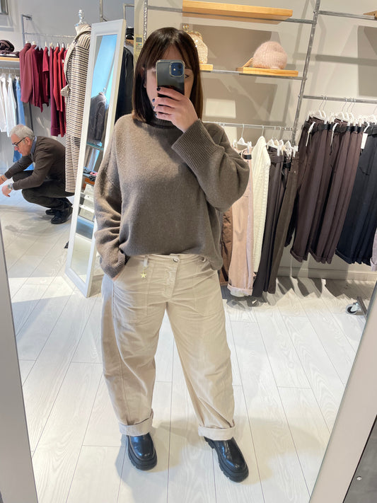 Pantalone ovetto velluto coste Susy Mix