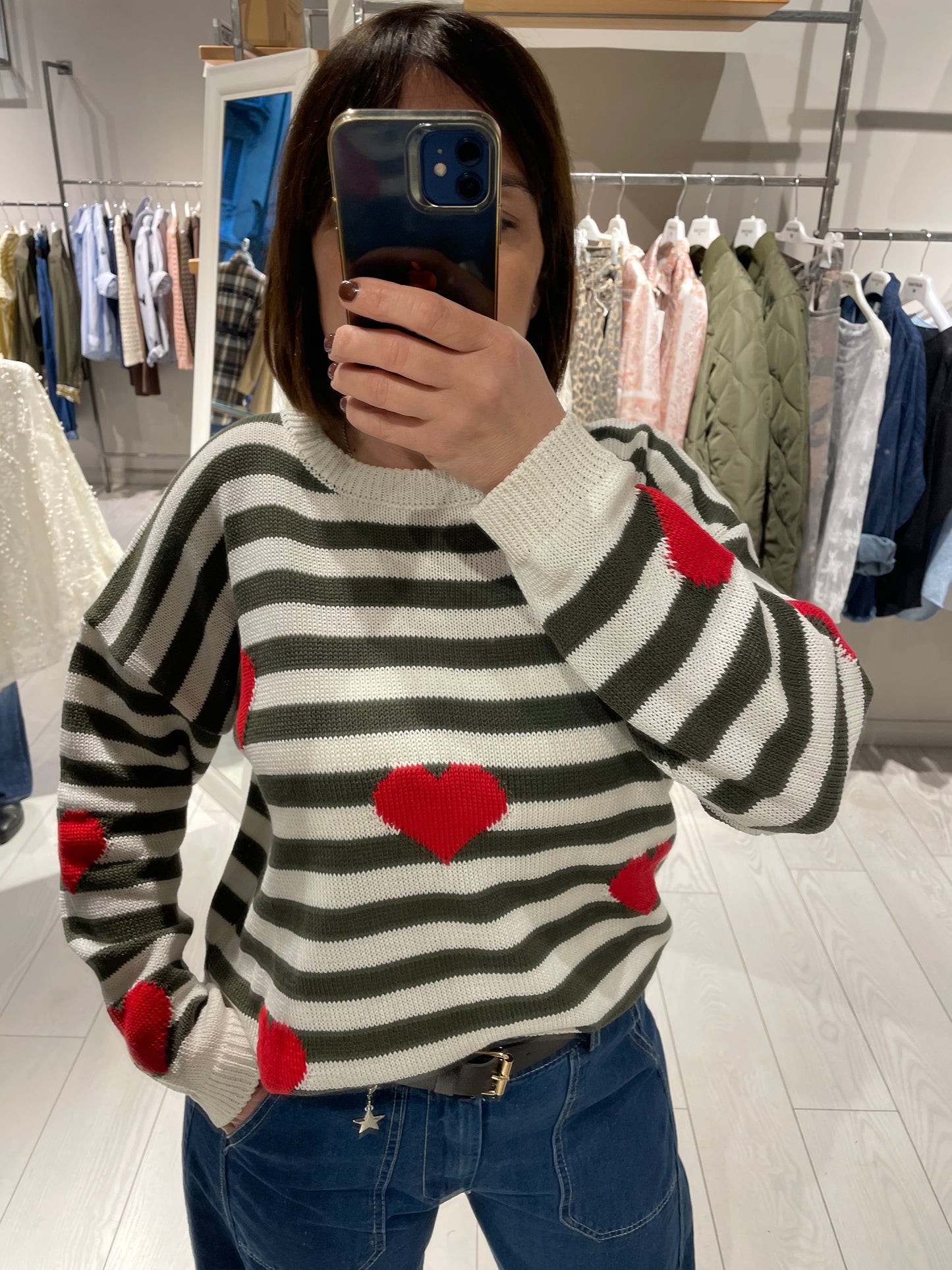 Maglia rigata Susy Mix