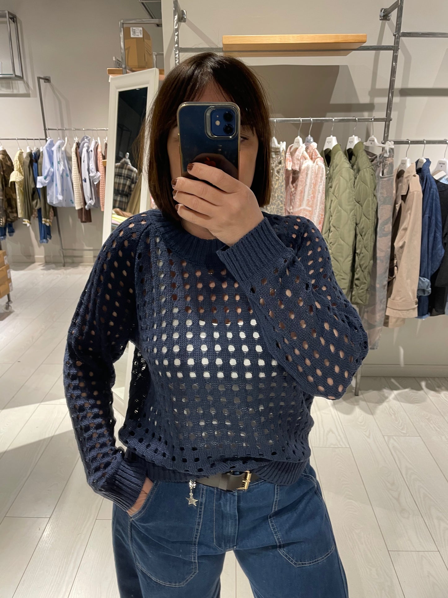 Maglia buchi Susy Mix