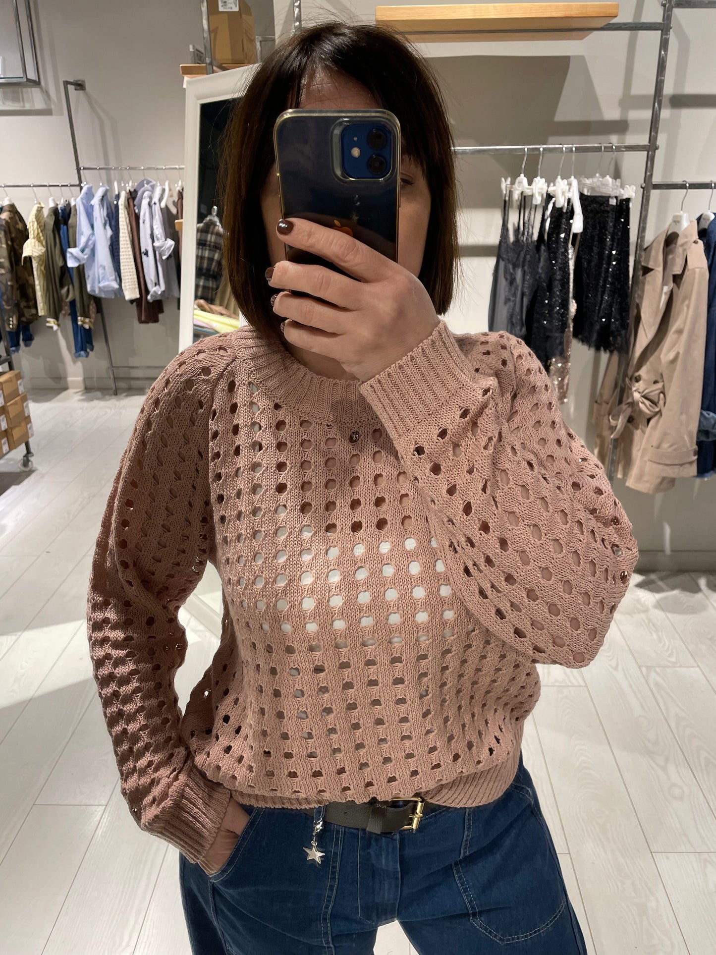 Maglia buchi Susy Mix