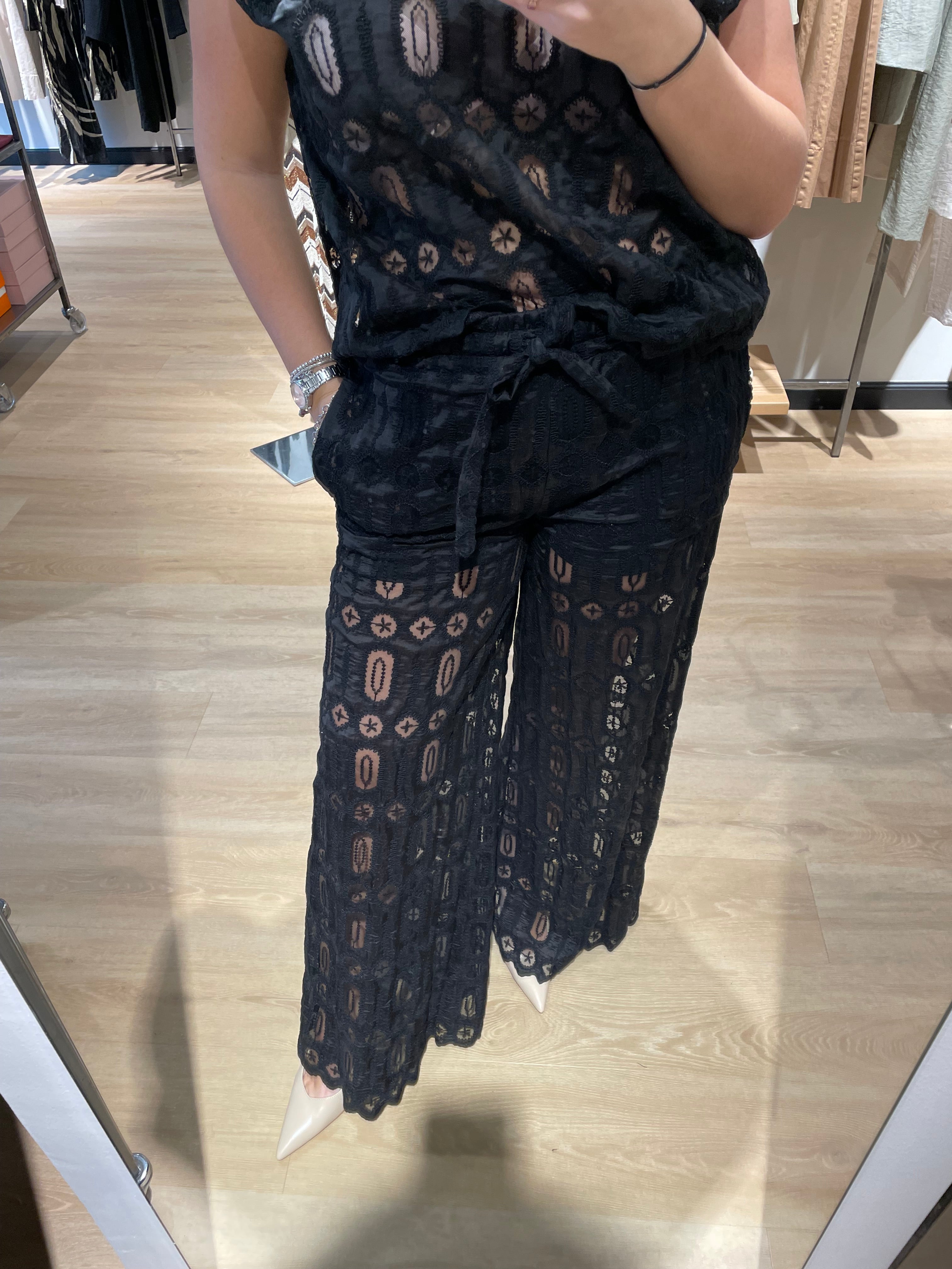 Pantalone traforato Souvenir Privée